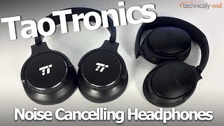 TaoTronics ANC Headphones vs Bose QuietComfort 35 II [upl. by Gabey904]