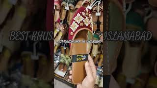 BEST KHUSSA SHOP IN ISB  REASONABLE PRICE OF KHUSSA Ladies wholesale shoes 2024 [upl. by Chill977]