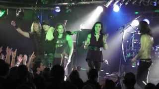 Amaranthe  Hunger  Live Rockfabrik  11042013 [upl. by Annaig]