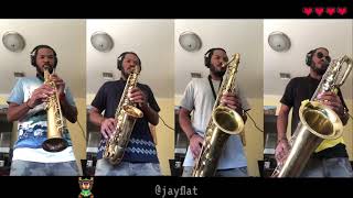 Zelda aLttP  Hyrule Overworld Theme Jay Flat Sax Quartet [upl. by Cairns74]