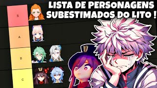 5 PERSONAGENS RUINS DO GENSHIN  REACT AO VÍDEO DO LITO [upl. by Etnelav]