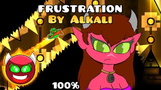 ARGH  quotfrustrationquot Hard Demon by Alkali 100 NEW HARDEST  Geometry Dash [upl. by Nador]