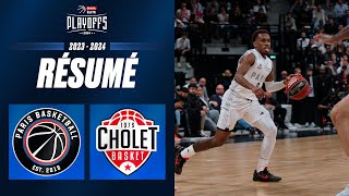 Paris vs Cholet  Resume 20232024  LNB Officiel [upl. by Daahsar]