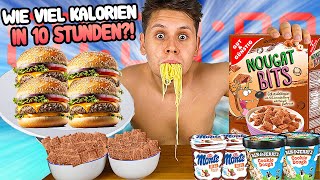 Wie VIELE KALORIEN SCHAFFE ICH IN 10H😰🍫GÖNNEREDITION🤤 [upl. by Sherman]