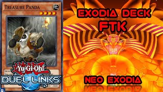 Exodia Deck Eps  10 Treasure Exodia FTK Yu Go Oh  Duel Links [upl. by Fredia527]