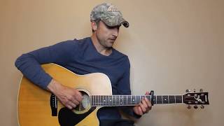 Like A Wrecking Ball  Eric Church  Guitar Lesson  Tutorial [upl. by Slin]