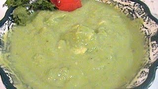 RECETA DE SALSA DE AGUACATE EN CRUDO COCINANDOCONERIKA [upl. by Nora]