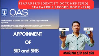 PAANO MAG APPLY NG SID amp SRB APPOINTMENT SA MARINA [upl. by Ainna]