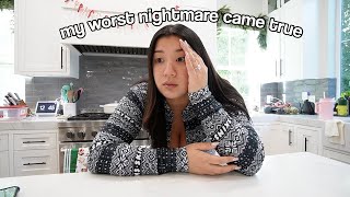 MY WORST NIGHTMARE i blame alisha lol Vlogmas Day 12 [upl. by Suilenrac]