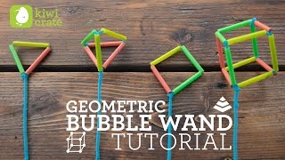 Kiwi Crate Project Instructions Bubble Wands [upl. by Wynnie490]