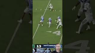 UNC with some good old fashioned trickery foootball cfb ncaa nfl [upl. by Eicram]