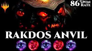 86 WIN RATE  RAKDOS ANVIL  Ranked Standard  OniCult Anvil  MTG Arena  NEO Kamigawa [upl. by Bertram]