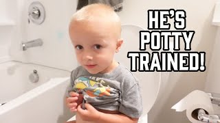 3 Day Potty Training That WORKS  How To Potty Train a Toddler Using 3 Day Method  Trig does it [upl. by Hillinck]