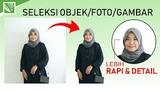 Cara Menghapus Background atau Seleksi Objek  Foto  Gambar Menggunakan Freehand Tool di CorelDRAW [upl. by Lezti]