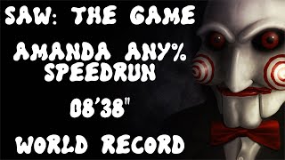 SAW The Game  Amanda Any Speedrun  0838quot [upl. by Hadsall]