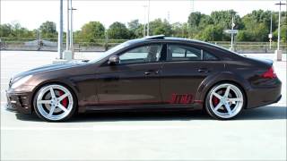 Mercedes CLS 55 AMG Black Series 63 Widebody  Bodykit  21quot R5 XConcave Rennen Forged build by MampD [upl. by Robenia]