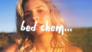 Sabrina Carpenter  Bed Chem Lyrics [upl. by Yorled411]