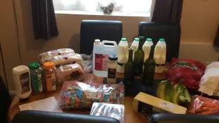 October Bookers food Shop Haul [upl. by Llekim]