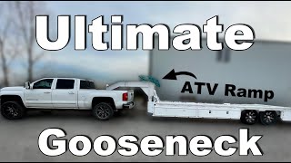 Ultimate Custom Gooseneck Trailer Build  Part 1 [upl. by Atinob]