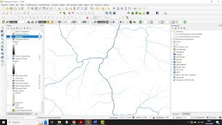 Generar redes de drenaje ríos a partir de DEM en QGIS Con algoritmo de SAGAGIS [upl. by Sparke]