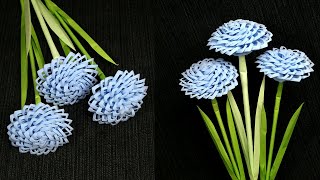 How to make flowers from foam sheet  Foam sheet craft ideas  Beautiful flower making from foam [upl. by Amaerd818]