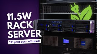 Der EFFIZIENTESTE 19” Home Server  unRaid Server Build 2024 [upl. by Adalard598]