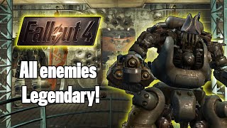 Can you beat Fallout 4 if all enemies legendary [upl. by Annocahs]