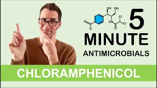 Chloramphenicol  5 Minute Antimicrobials [upl. by Idna265]