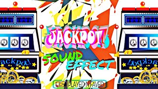 Jackpot Sound Effects  Casino Slot Machine Winning With Voice Sounds  Royalty Free [upl. by Mettah]