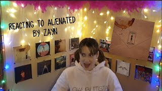 Alienated by Zayn Song and performance reaction [upl. by Inor]