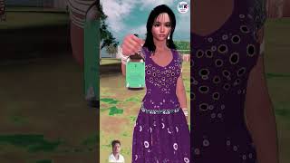 ganji chudel jarti bal story gost cartoon [upl. by Ayekam]