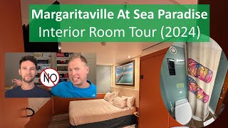 Margaritaville At Sea Paradise Interior Stateroom Tour and Review 2024 [upl. by Ahtamat615]