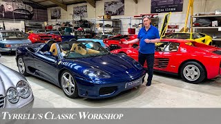 The Tyrrell Collection  Iains personal fleet  Tyrrells Classic Workshop [upl. by Yenttihw413]