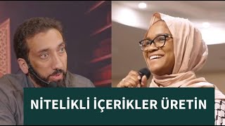 NİTELİKLİ İÇERİK ÜRETİN noumanalikhan [upl. by Riaj647]