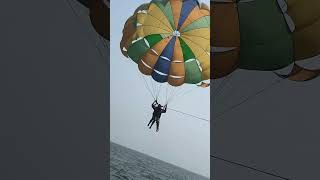 Parasailing Goa shorts youtubeshorts shortvideos youtubeviral [upl. by Backer132]