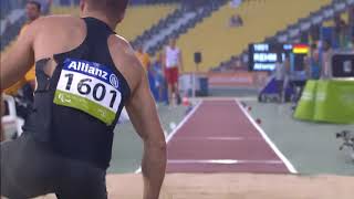 Markus Rehm breaks world record in Doha [upl. by Gupta]