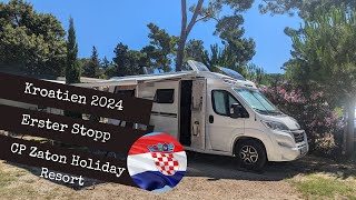 Kroatien Urlaub 2024  ZatonNin  Camping Zaton Holiday Resort  Teil 2 [upl. by Alehs590]