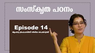 സംസ്കൃത പഠനം  ഭാഗം 14  ആചാര്യ ബ്രഹ്മചാരിണി ദർശിക ചൈതന്യാജി [upl. by Beverle]