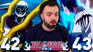 URYU VS MAYURI Bleach Episode 4243 REACTION [upl. by Ayak]