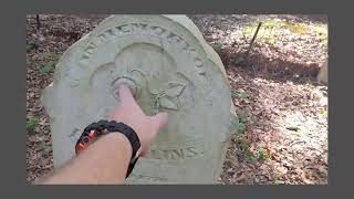 Old Collins Cemetery in Collinsville Alabama most of the Graves date back to the 1800s [upl. by Corron719]