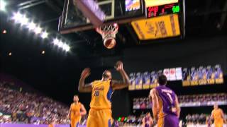 Highlights  Sydney Kings vs Adelaide 36ers  9th November 2014 [upl. by Adnala]