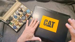 CATERPILLAR Cat LEATHER Steel Toe Work Boot Review BOOTS UNBOXED Construction Electrician Mechanic [upl. by Allin]