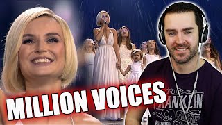 Million Voices POLINA Gagarina Reaction [upl. by Eugirne]