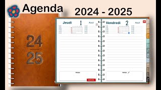 Agenda Journalier 20242025 iOS amp Android [upl. by Dougherty858]