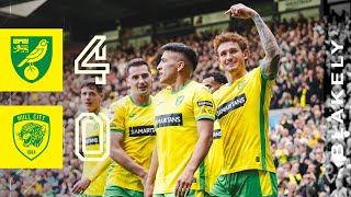 HOFF BALL IN FULL FLOW  HIGHLIGHTS  Norwich City 40 Hull City [upl. by Ardnoel]