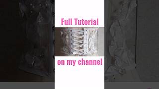 7 Professional ways to sew a lacing bar for corsets tutorial is up on my channel corset shorts [upl. by Halvaard]