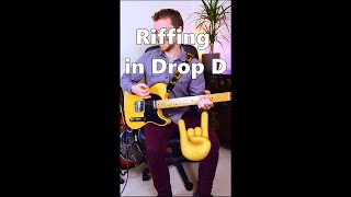 How to write a GREAT Guitar Riff in DROP D [upl. by Berl]