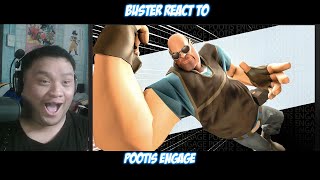 Buster Reaction to ceno0  POOTIS ENGAGE [upl. by Kowalski]