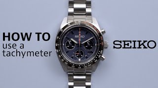 How to use a tachymeter [upl. by Trueblood895]