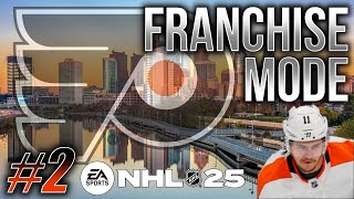 NEW NEGOTIATIONS AND DEVELOPMENT  NHL 25 Franchise Mode  Philadelphia Flyers 2 [upl. by Arrat]